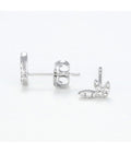 Boucles D'Oreilles "Pretty Wings" - D0,08/18 - Or Blanc