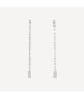 Boucles D'Oreilles "Patience" - D0,05/12 - Or Blanc