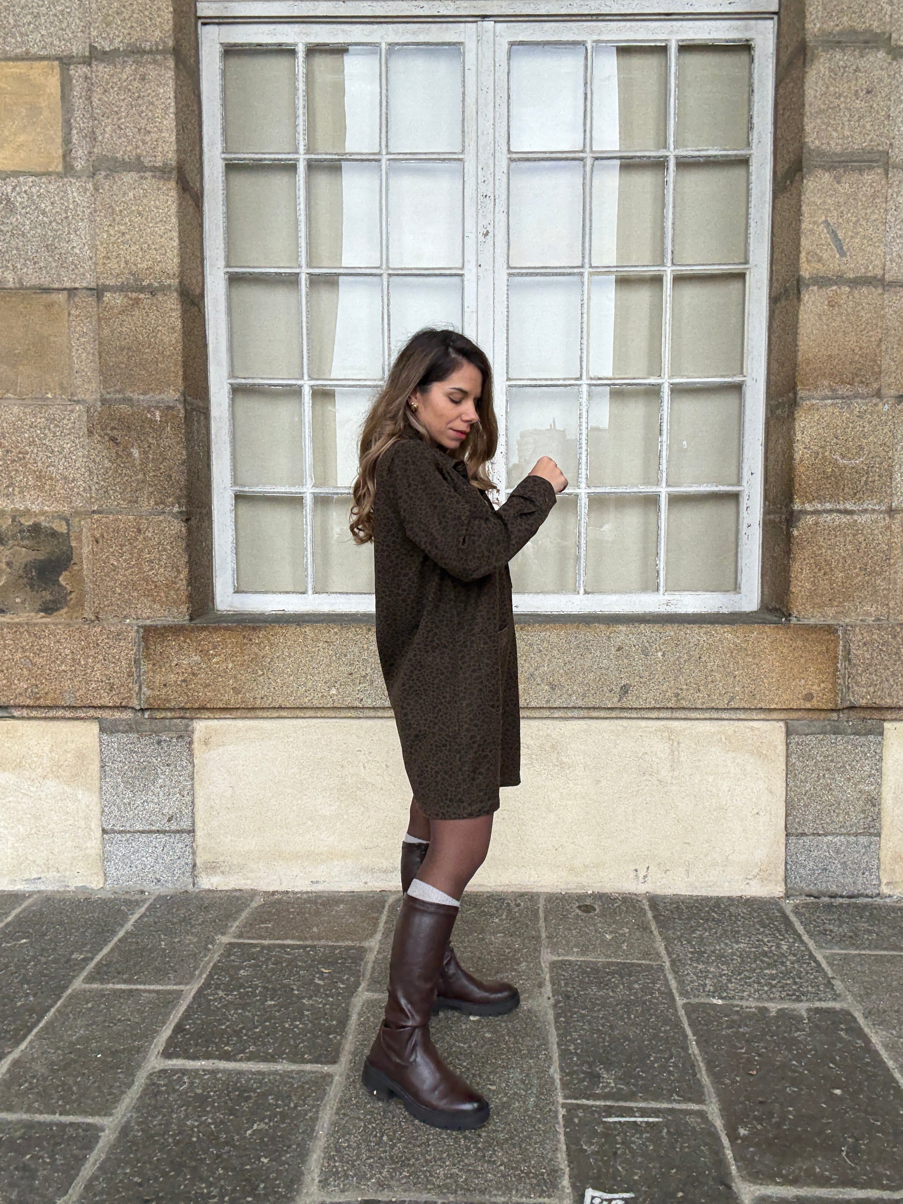 Robe Alix Léopard