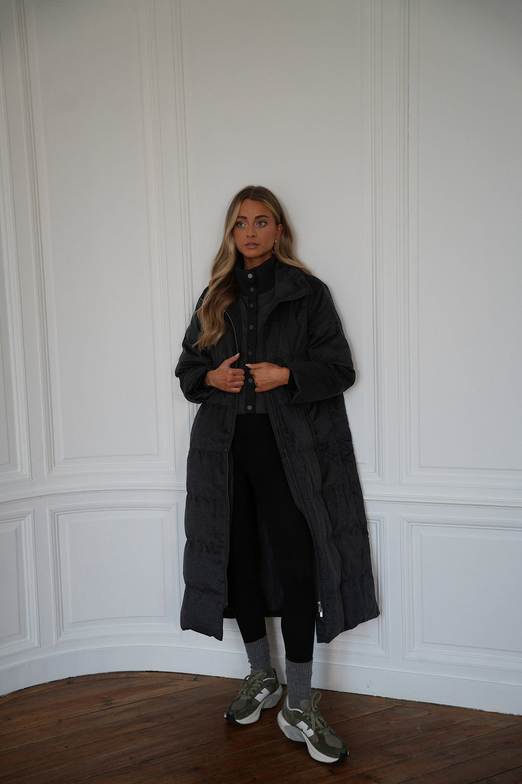 Manteau Long Justin - Gris