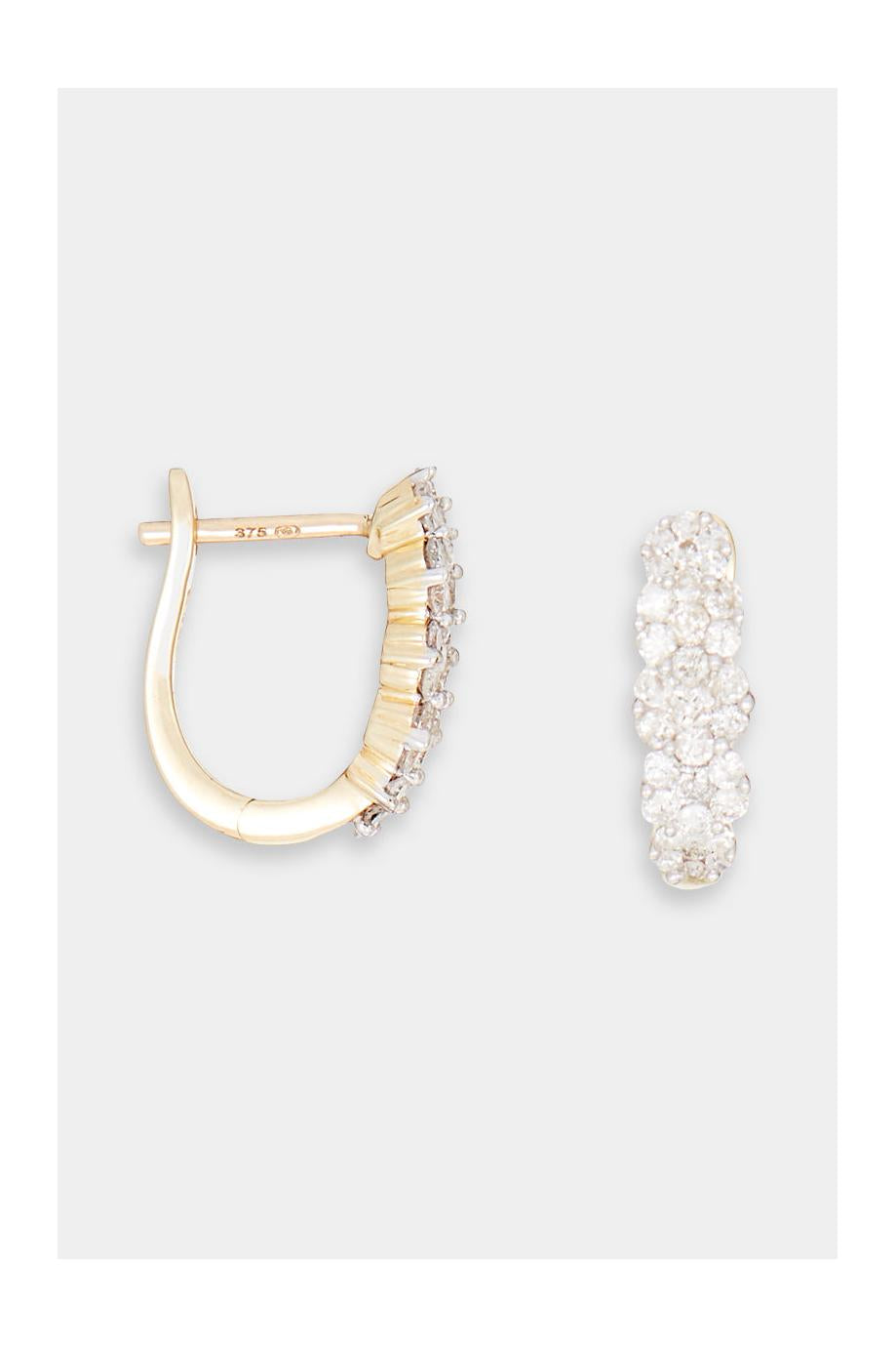 Boucles D'Oreilles "Merveilles De Lumières" Diamants 0,50/62