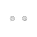 Boucles D'Oreilles "Brillant D'Orient" Diamants 0,2/66 - Or Blanc 375/1000