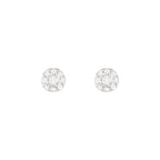 Boucles D'Oreilles "Idylle" Diamants 0,07/18 - Or Jaune 375/1000