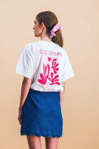 T-Shirt Mat Écru