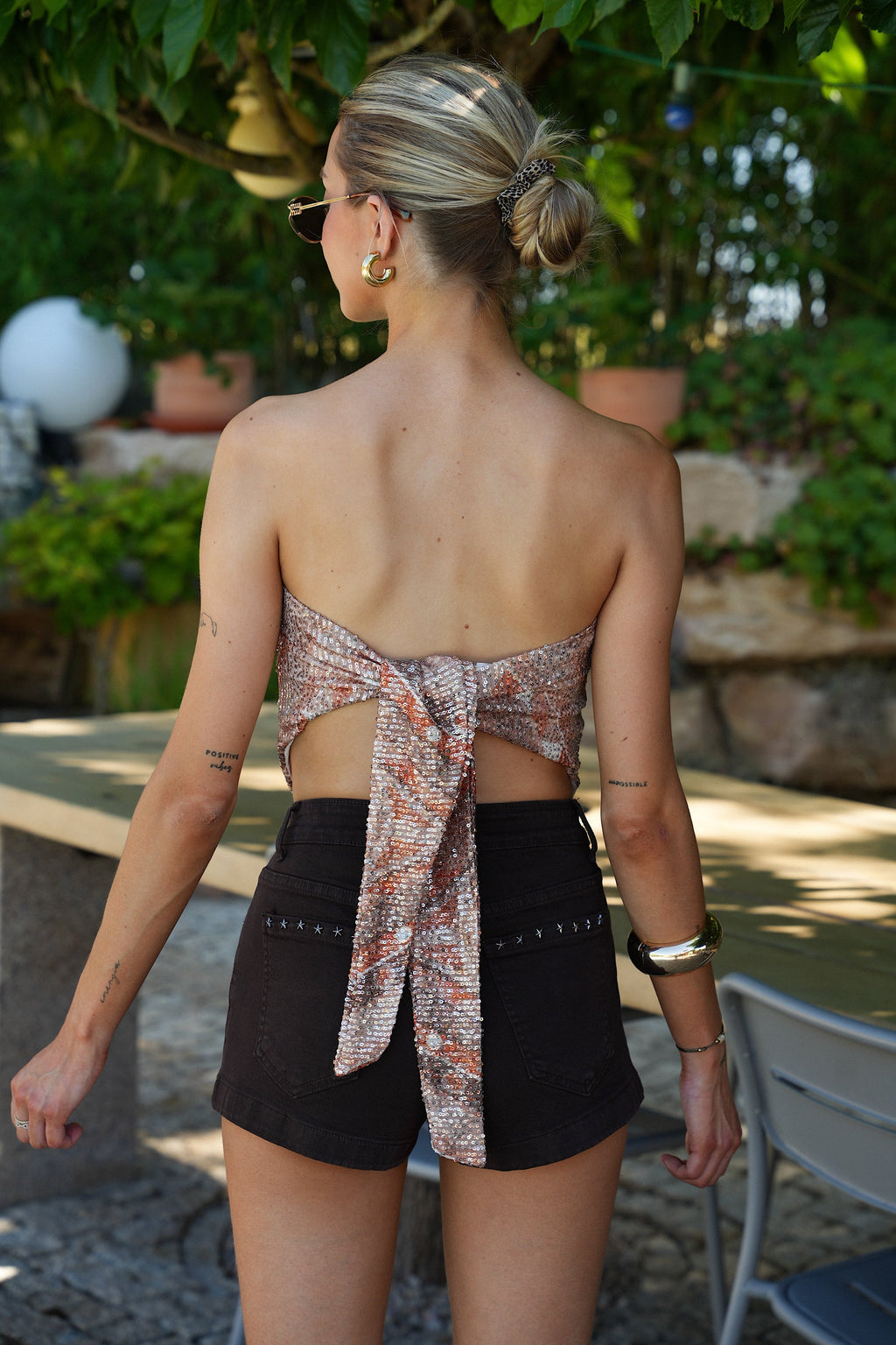 Top Sequins Calista - Pastel
