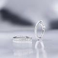Boucles D'Oreilles "Sofia" Diamants 0,13/28 - Or Blanc 375/1000