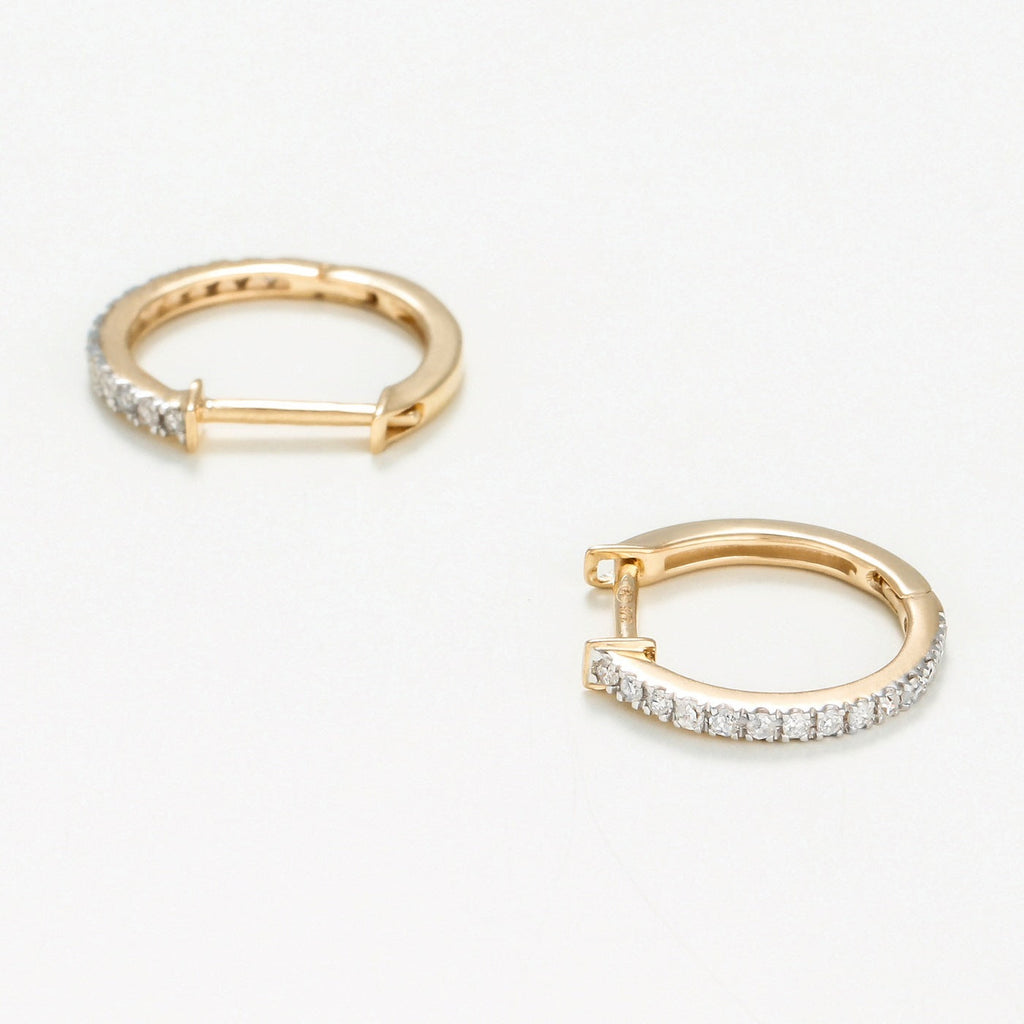 Boucles D'Oreilles "Sofia" D0,13/28 - Or Jaune 375/1000