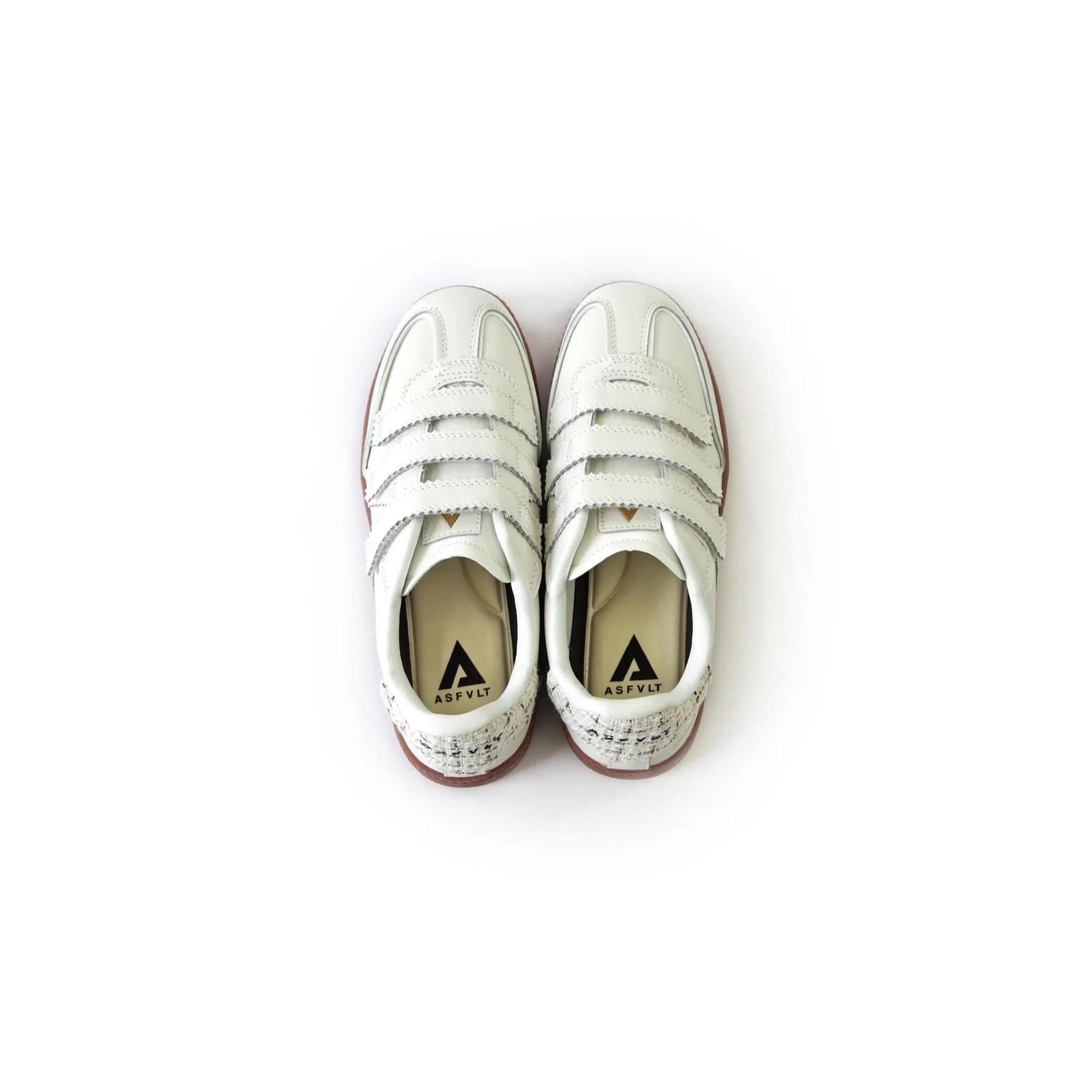 Sneakers Elite Classic V White-White-Tweed