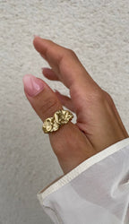 Bague Textured