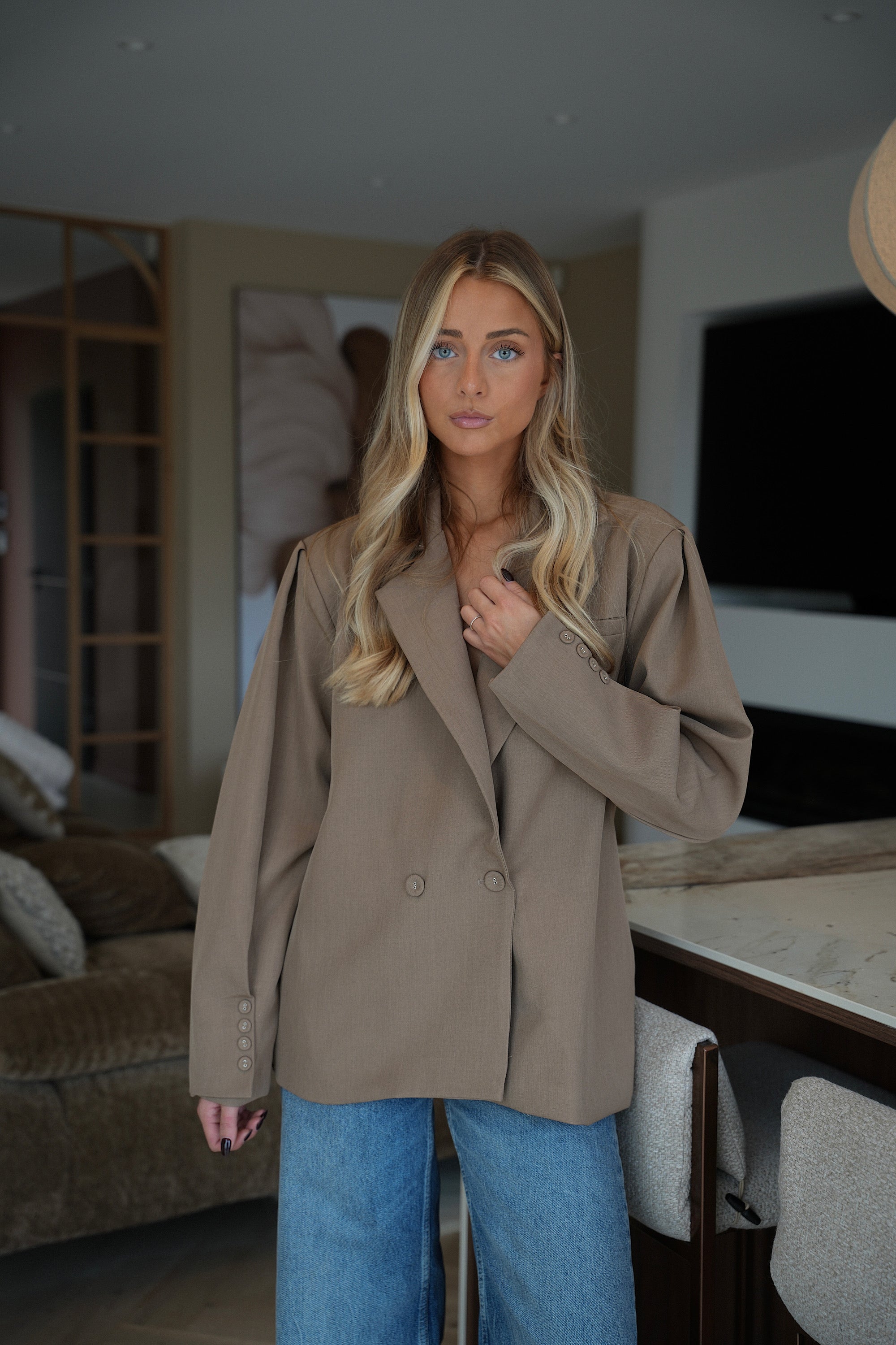 Veste Blazer Dorothée - Beige