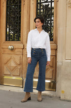 Jean Victorine Denim Foncé