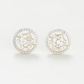 Boucles D'Oreilles "Kamilla" D0,11/56 Sw0,148/14 - Or Jaune 375/1000