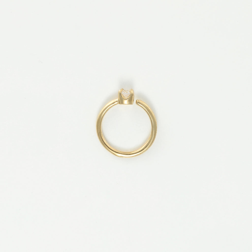 Boucle D'Oreille De Cartilage Unitaire "Lya" - Or Jaune 375/1000