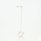 Boucle D'Oreille Unitaire "Pampa"Or Jaune 375/1000