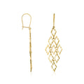 Boucles D'Oreilles "Crazy" - Or Jaune 375/1000