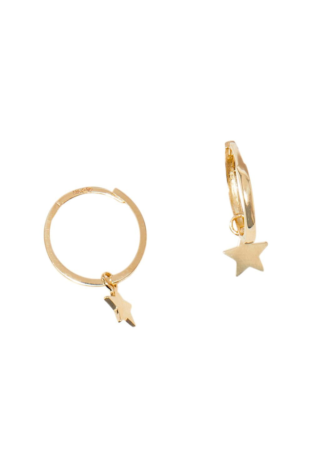 Boucle D'Oreilles " Isis" Or Jaune 375/1000