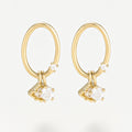 Boucle D'Oreilles "Axel" - Or Jaune 375/1000