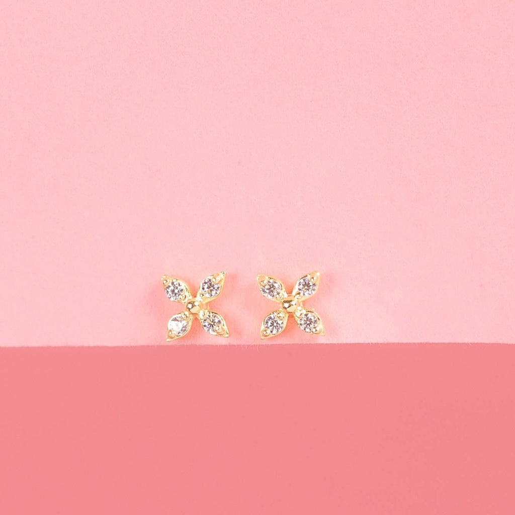Boucle D'Oreilles "Clea" - Or Jaune 375/1000