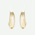 Boucle D'Oreilles "Lyn" - Or Jaune 375/1000