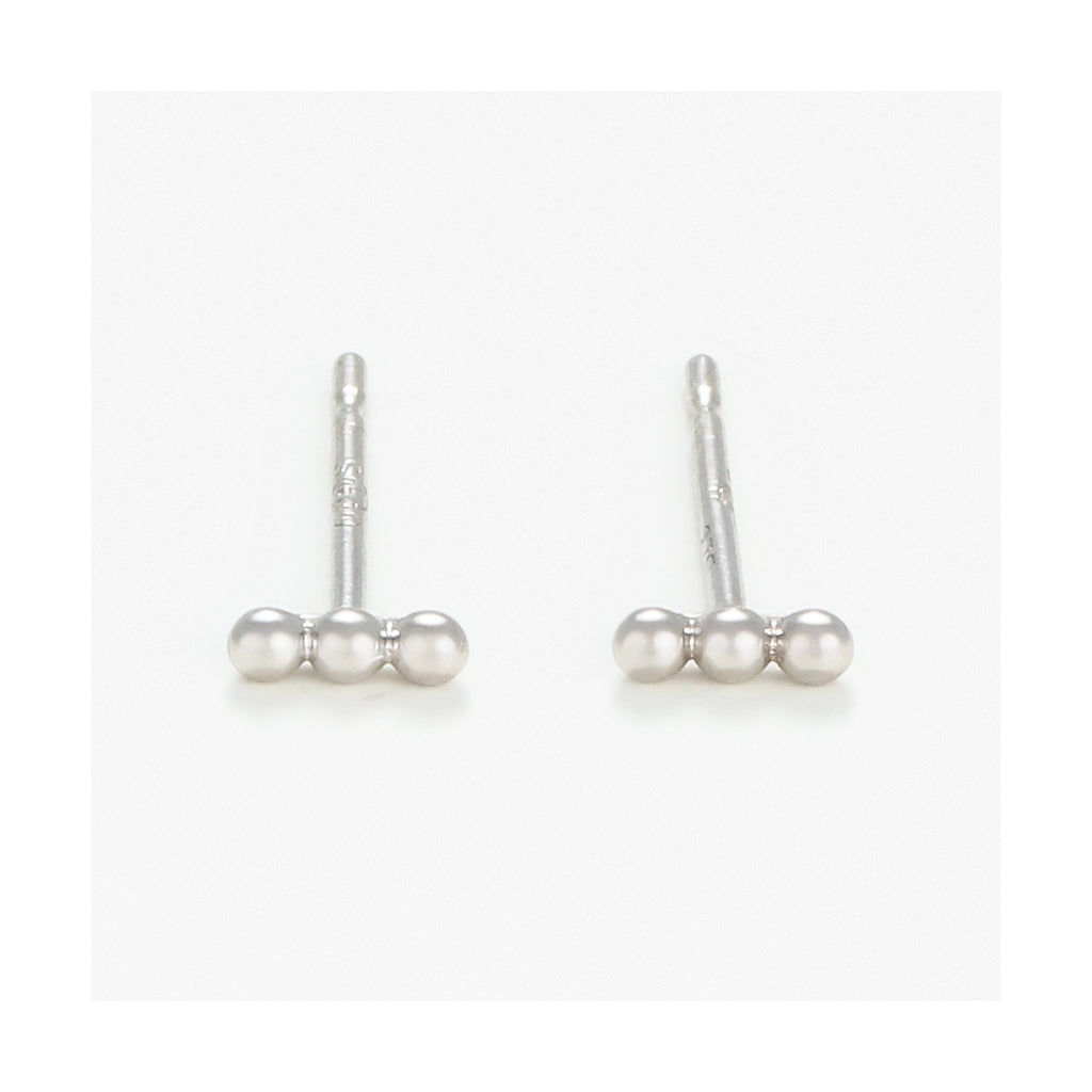 Boucles D'Oreilles "Emma" - Or Blanc 375/1000