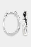 Boucles D'Oreilles "Elaura" D 0,06Ct/20 Dn 0,08Ct/20