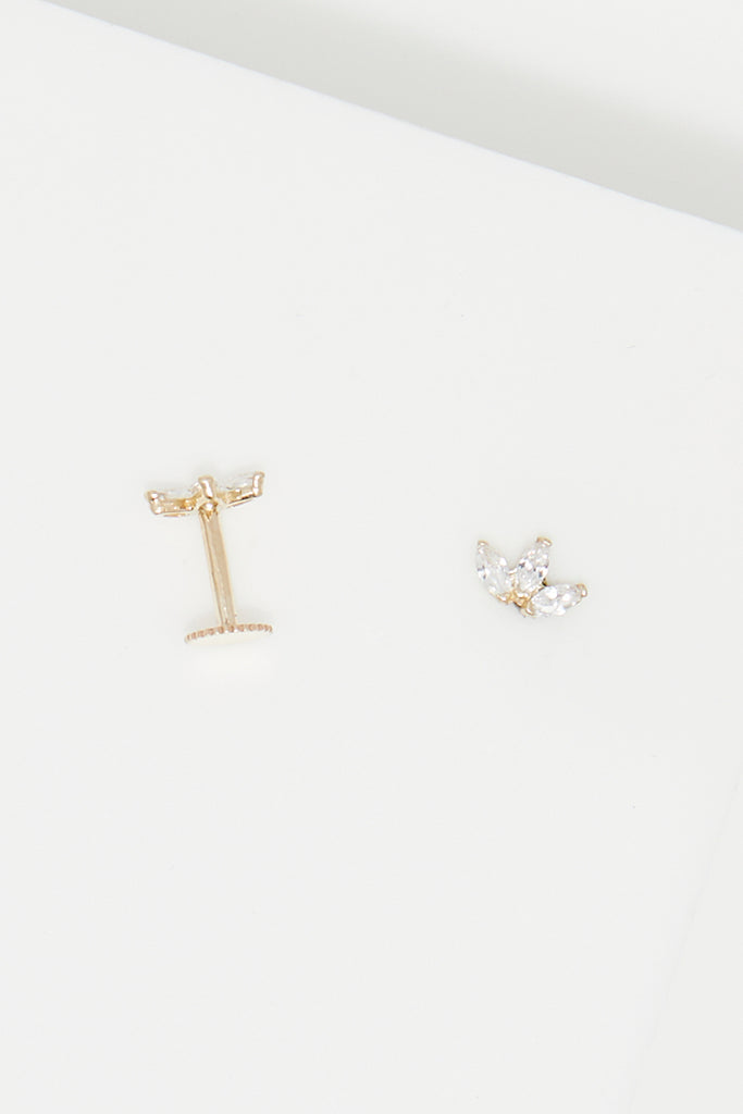 Bijou De Cartilage Unitaire Fleurette Or Jaune