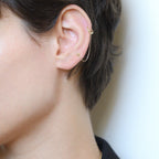 Boucle D'Oreille Unitaire "Clou" - 375/1000