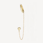 Boucle D'Oreille Unitaire "Clou" - 375/1000