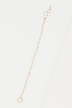 Boucle D'Oreille Unitaire "Double Chaine Foudre" - 375/1000