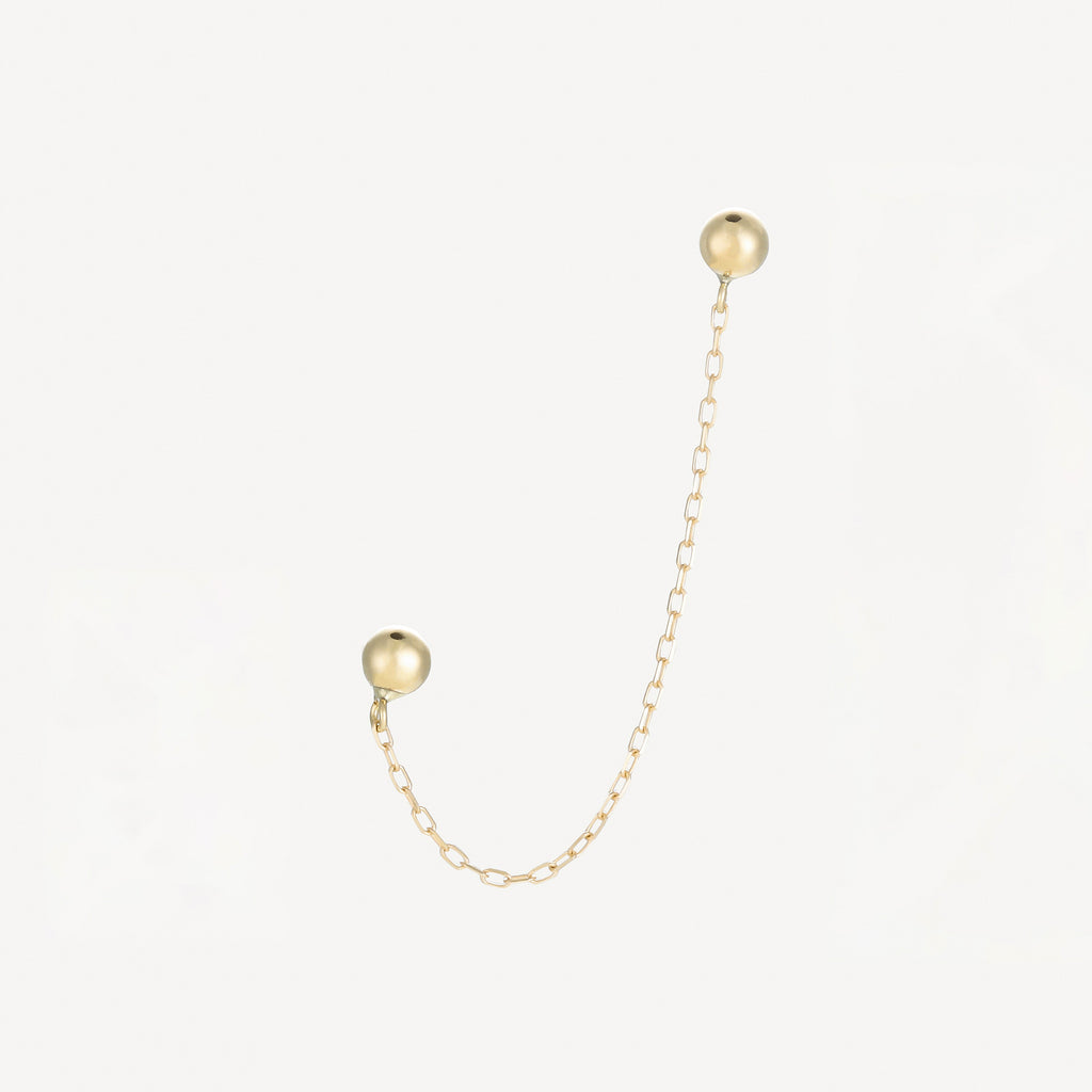 Boucle D'Oreille Unitaire" - Simply Chain" - 375/1000
