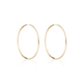 Boucles d'oreilles "Créoles dorées" 50 mm Or Jaune 375/1000