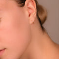 Boucles D'Oreilles "Créoles Twistées 10 Mm " Or Jaune 375/1000