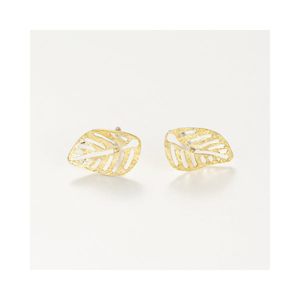 Boucles D'Oreilles " Sous Le Vent " Or Jaune 375 /1000