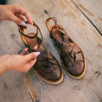 Sandales Elba - Chocolat