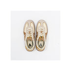 Sneakers Elite Classic Tan-Beige-Pony Hair-Gold