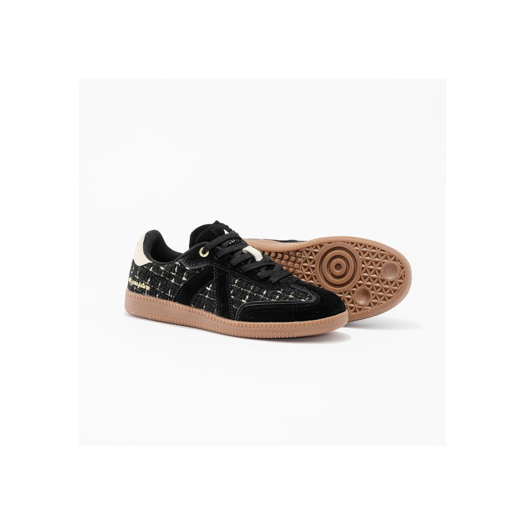 Sneakers Elite Classic Black-Black-Tweed
