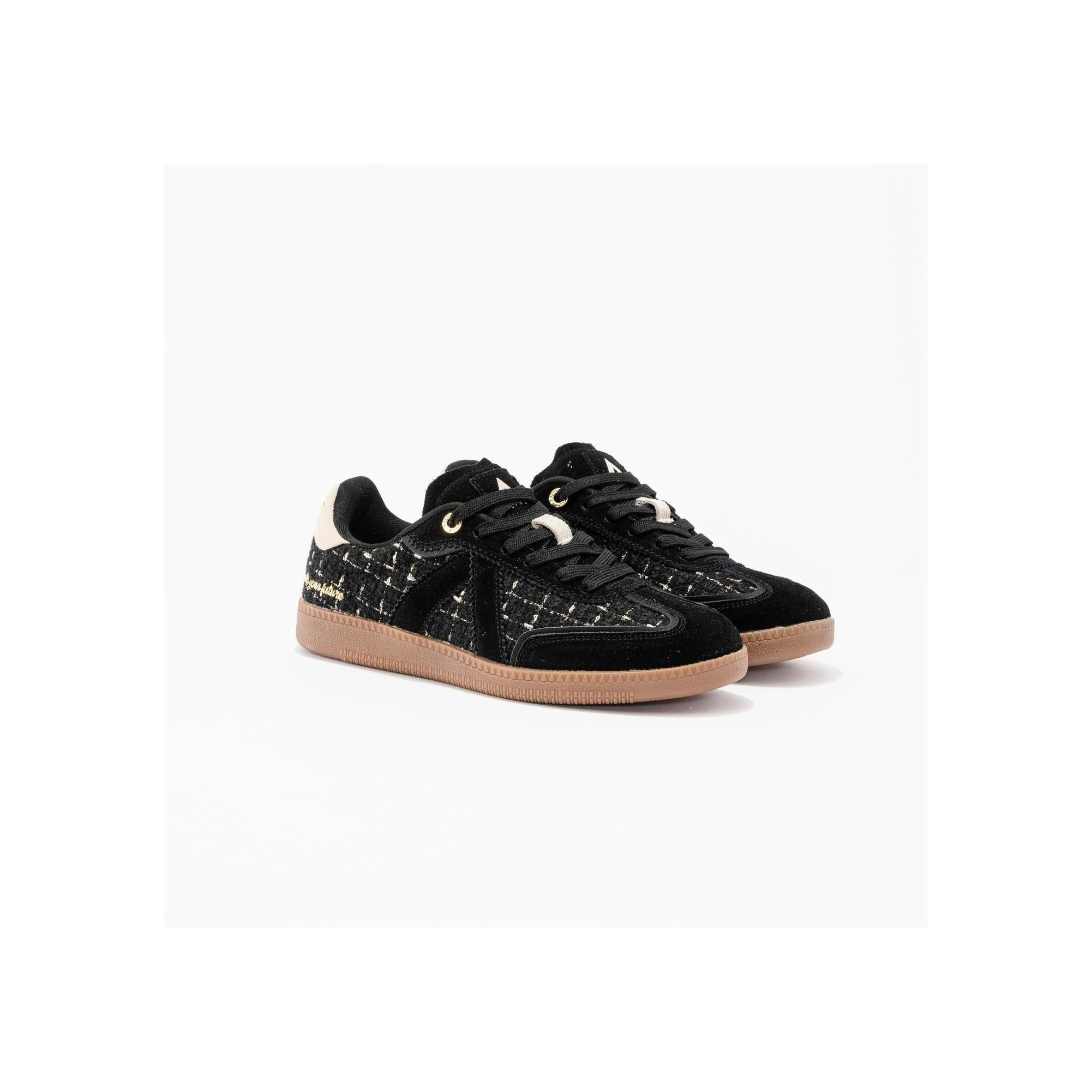 Sneakers Elite Classic Black-Black-Tweed