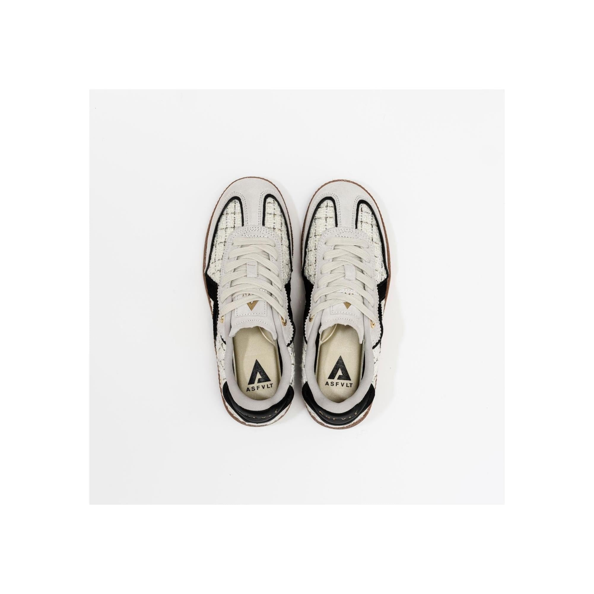 Sneakers Elite Classic Black-Grey-Tweed