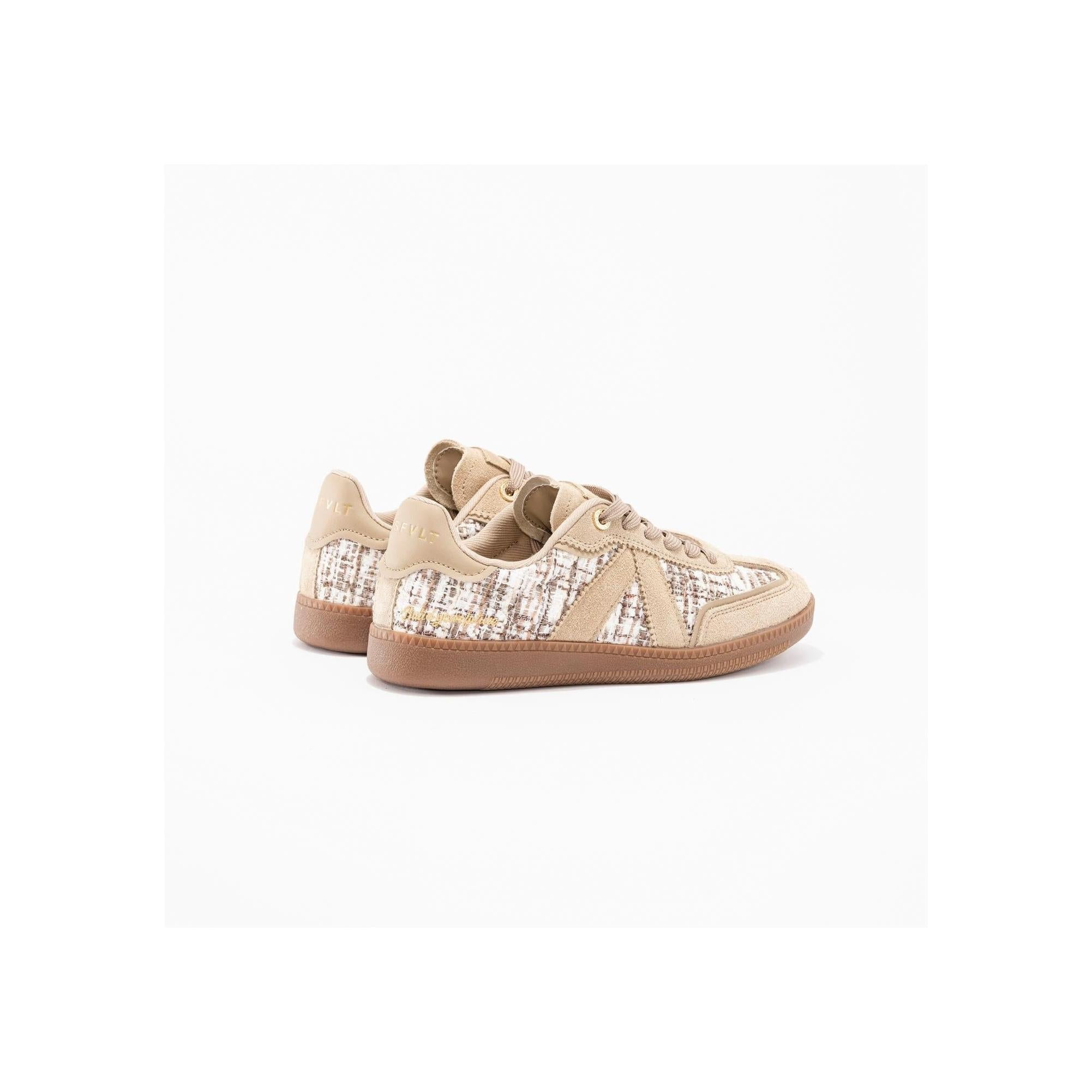 Sneakers Elite Classic Tan-Beige-Tweed