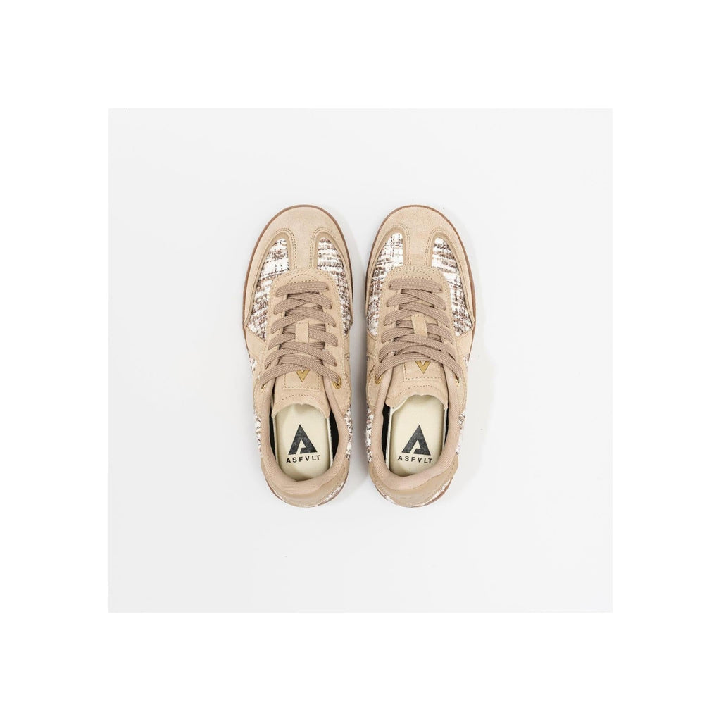 Sneakers Elite Classic Tan-Beige-Tweed