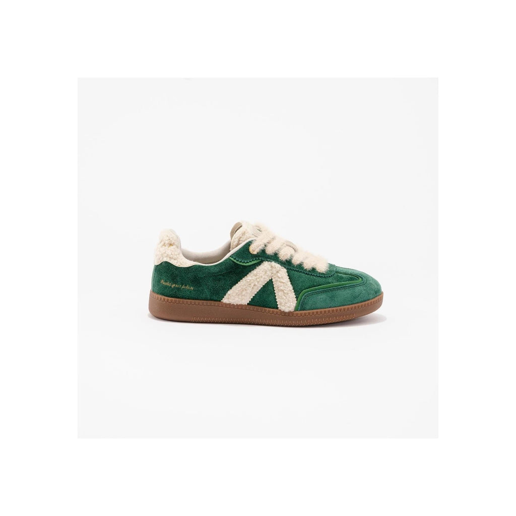 Sneakers Elite Classic Green-Cream-Sherpa