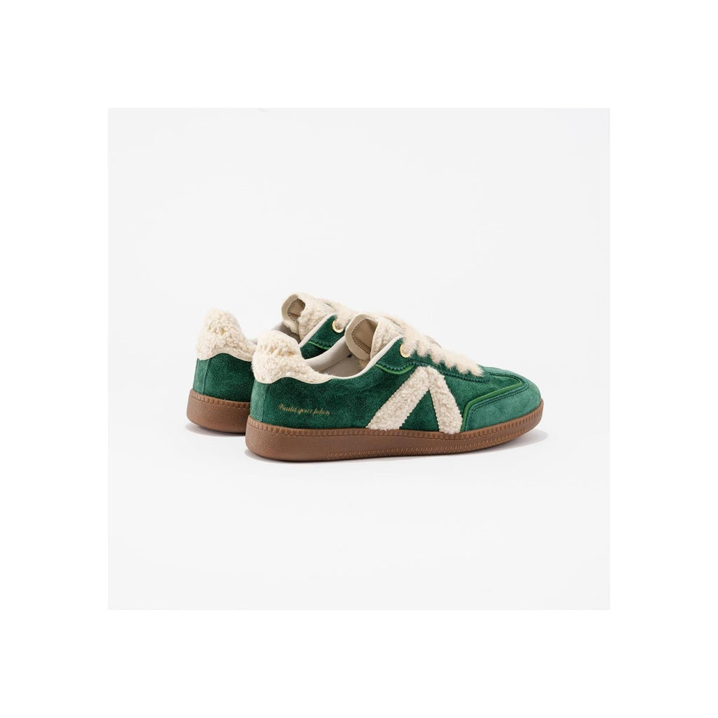 Sneakers Elite Classic Green-Cream-Sherpa