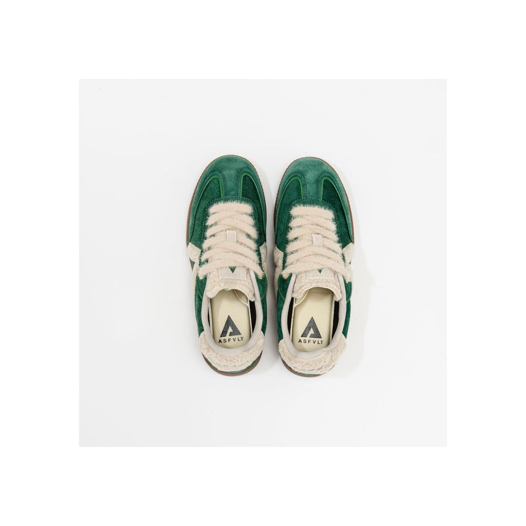 Sneakers Elite Classic Green-Cream-Sherpa