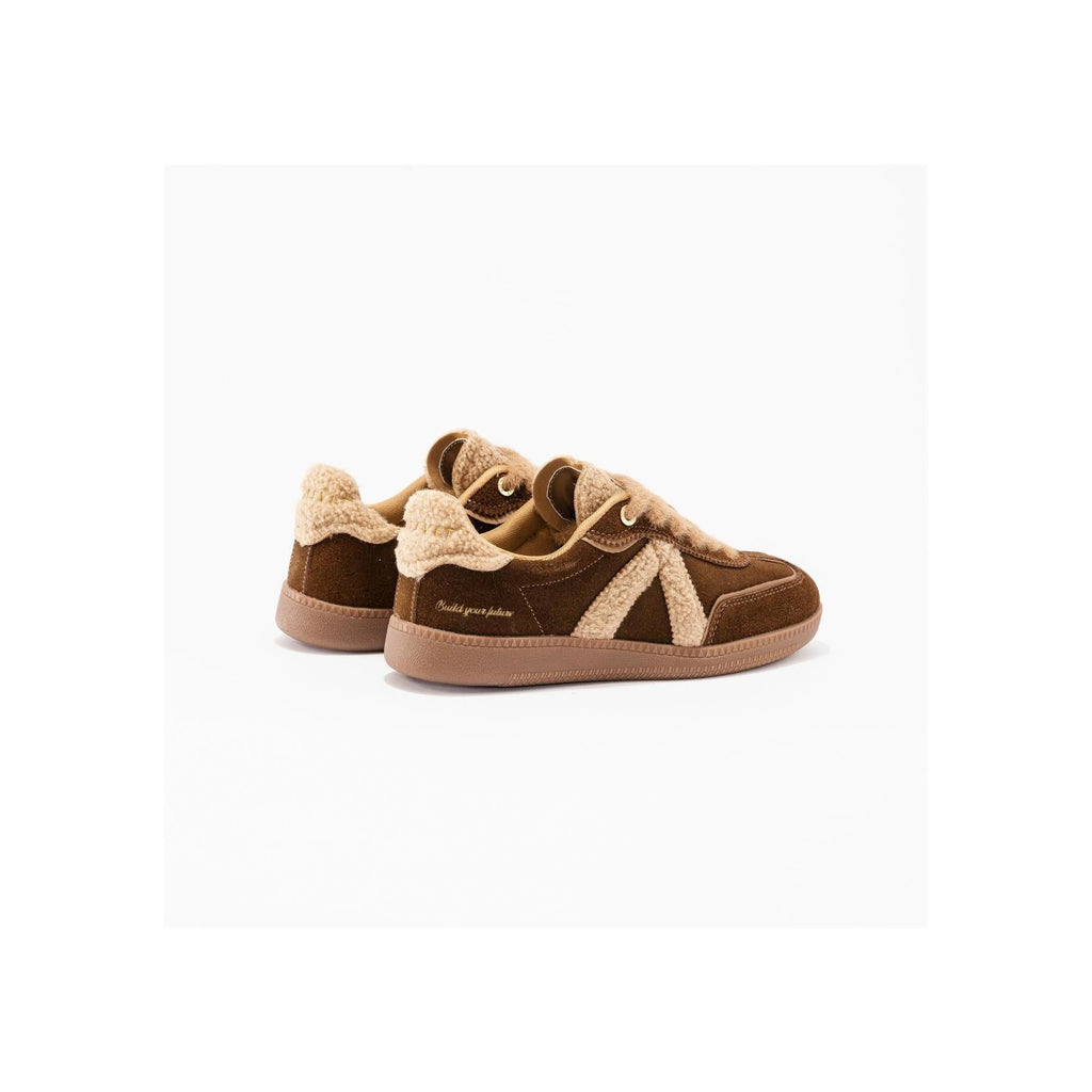 Sneakers Elite Classic Brown-Tan-Sherpa