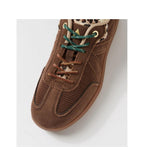 Sneakers Elite Classic - Brown-Corduroy-Leopard