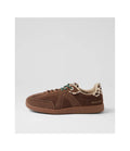 Sneakers Elite Classic - Brown-Corduroy-Leopard