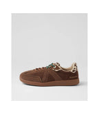 Sneakers Elite Classic - Brown-Corduroy-Leopard
