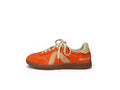 Sneakers Elite Classic - Orange/ Tan Pony Hair