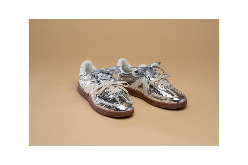 Sneakers Elite Classic - Silver/Croc