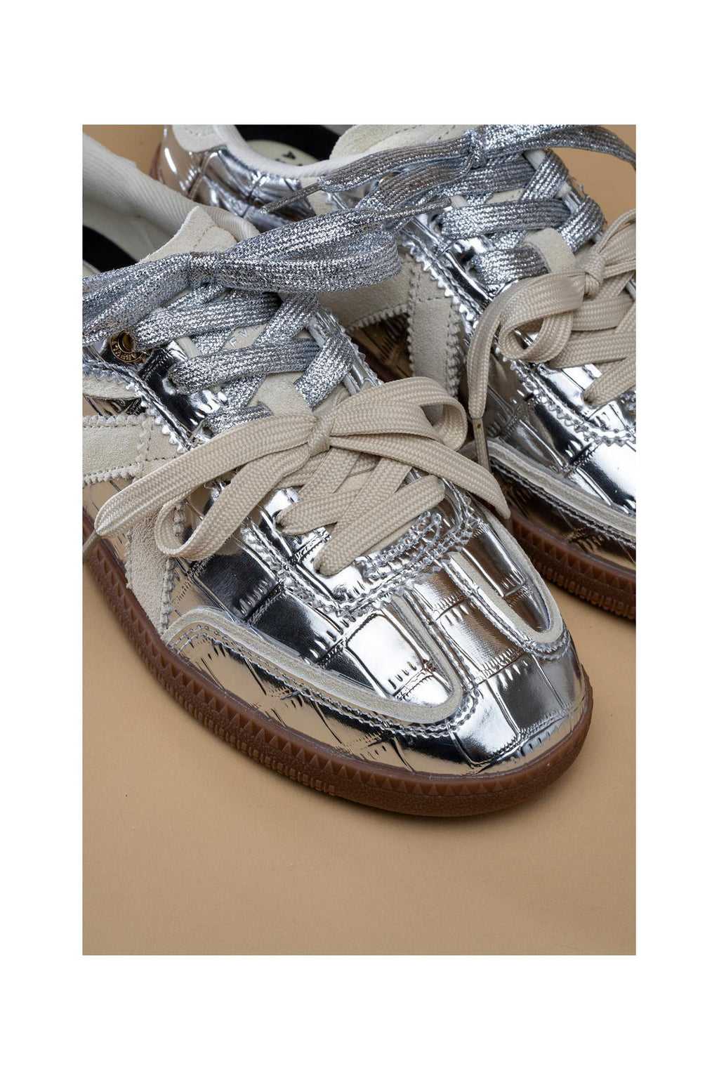 Sneakers Elite Classic - Silver/Croc